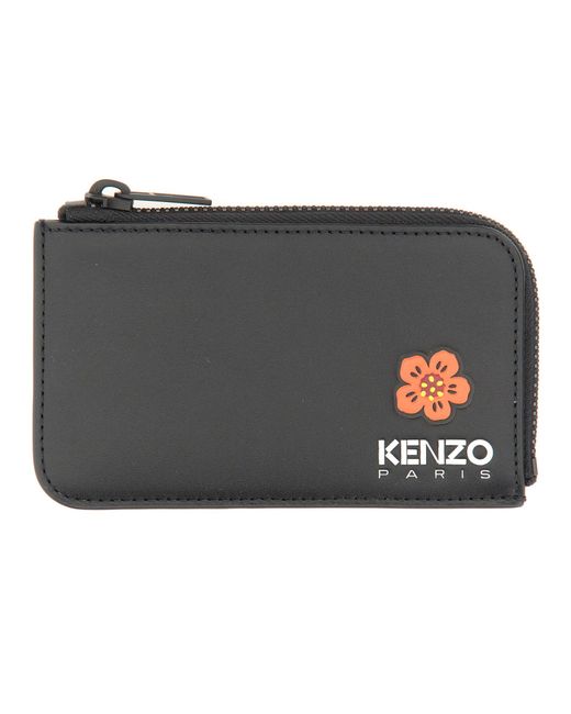 Kenzo leather card holder