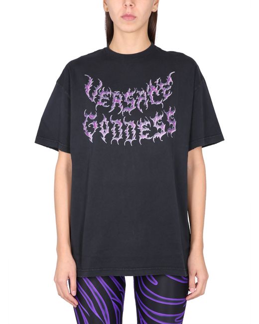 Versace goddess oversized t-shirt