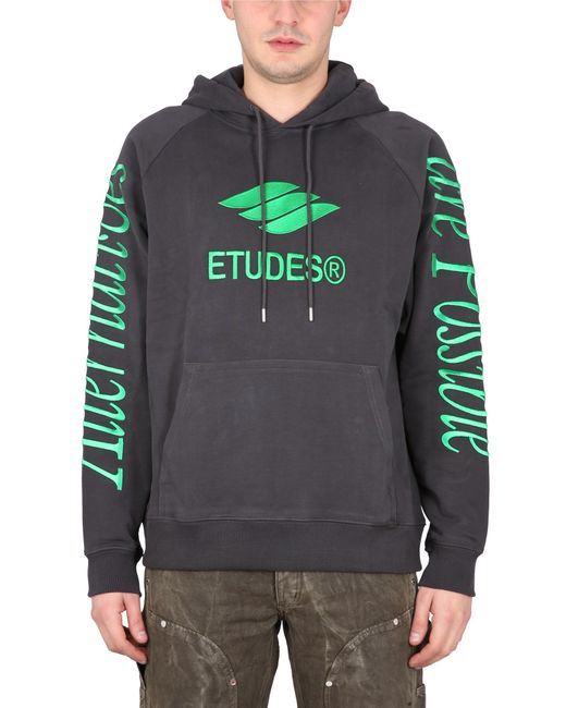 Etudes sweatshirt with logo embroidery