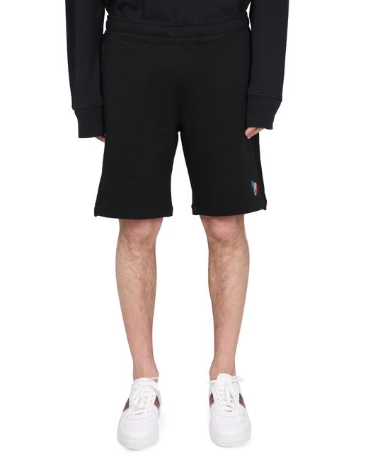 PS Paul Smith cotton fleece bermuda shorts
