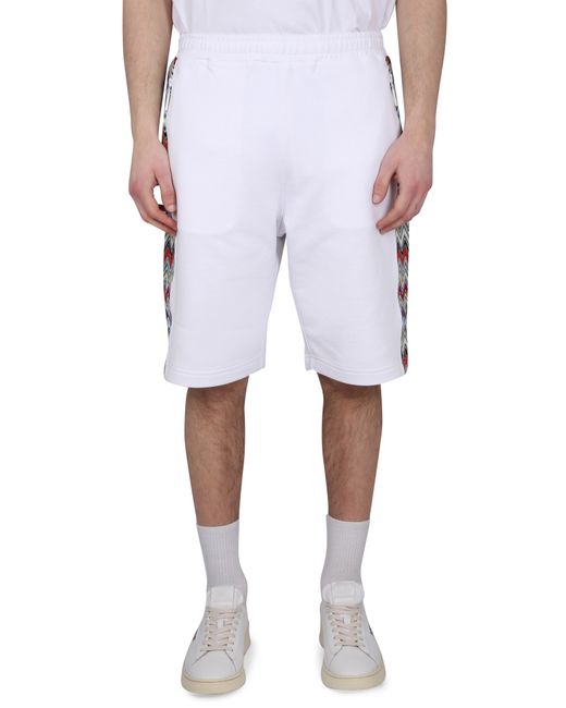 Missoni cotton fleece bermuda shorts