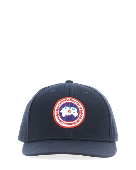 Canada Goose baseball hat with logo patch