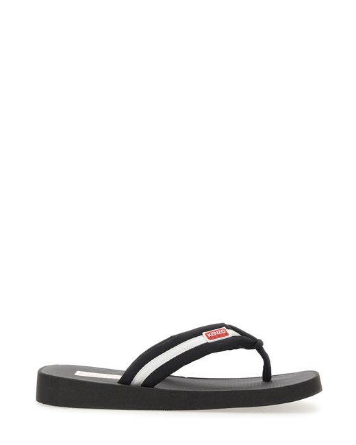 Kenzo slide sandal with logo