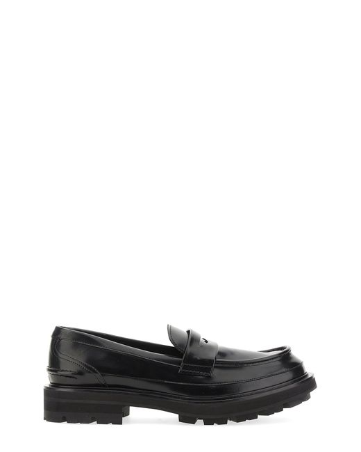 Alexander McQueen leather loafer