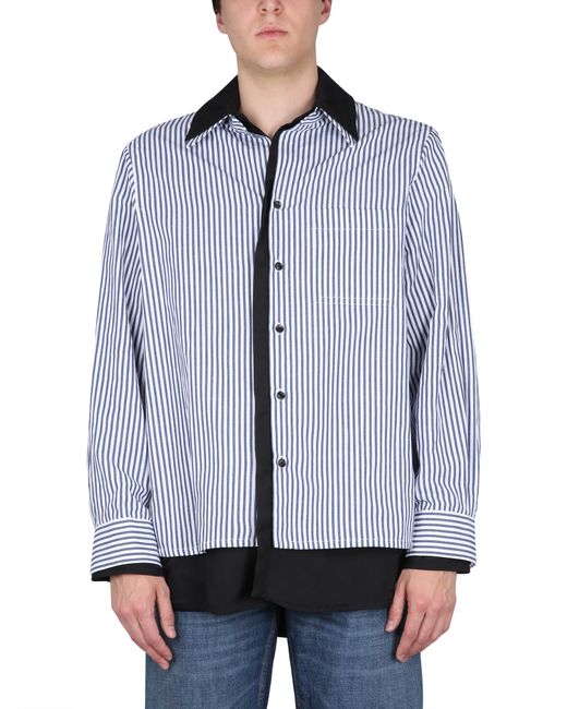 Bottega Veneta cotton and linen shirt