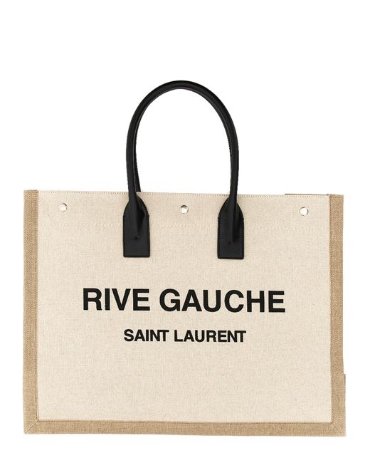 Saint Laurent rive gauche tote bag large