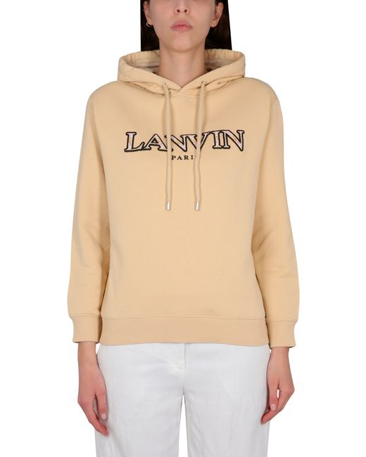Lanvin sweatshirt with logo embroidery