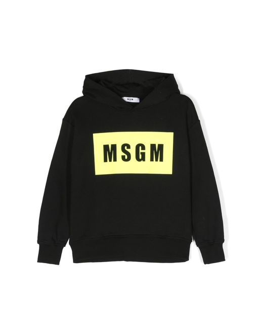 Msgm over hoodie