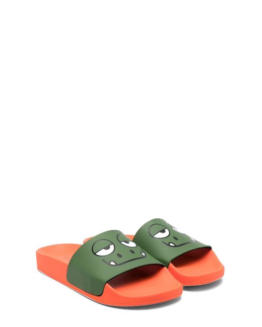 Stella McCartney chameleon rubber slippers