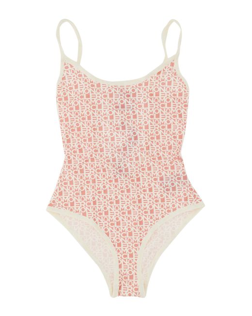 Moncler one piece swimsuit with logo