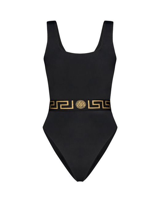 Versace one piece swimsuit with greek