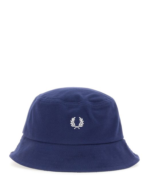 Fred Perry bucket hat with logo embroidery