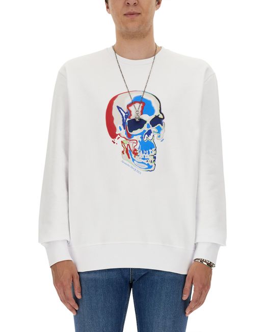Alexander McQueen skull sweatshirt