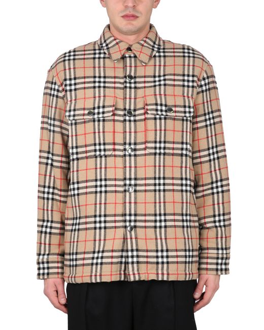 Burberry jacket with check pattern
