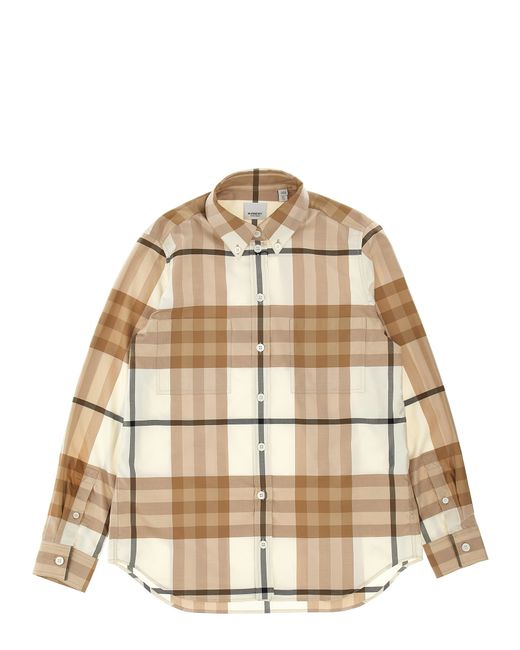Burberry shirt with check pattern