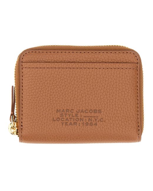 Marc Jacobs leather wallet with zipper