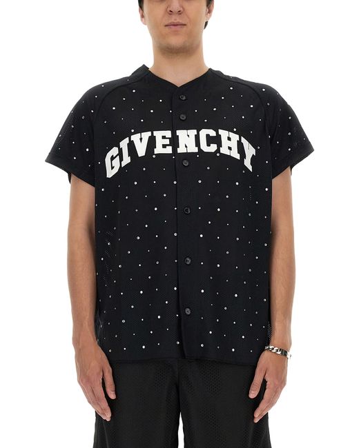 Givenchy oversized baseball shirt