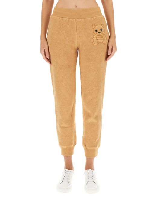 Moschino jogging pants with logo