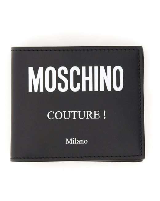Moschino wallet with logo