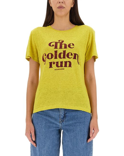 Golden Goose logo print t-shirt