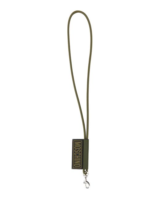 Moschino keychain with shoulder strap