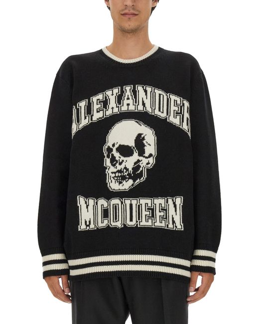 Alexander McQueen varsity sweater