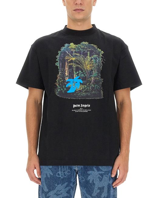 Palm Angels t-shirt hunting the forest