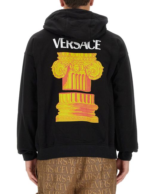 Versace zipper hoodie the column