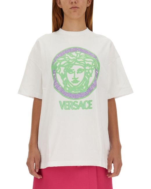 Versace medusa logo t-shirt