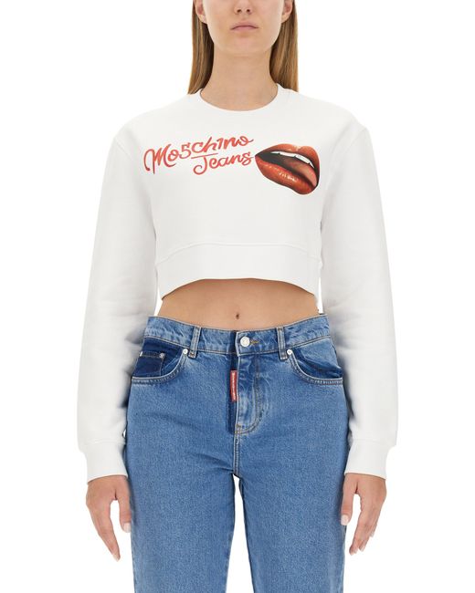 Moschino Jeans sweatshirt with logo