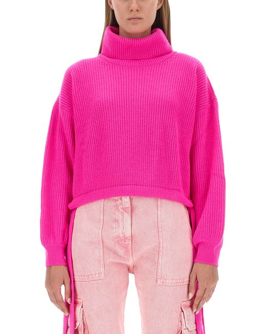Msgm cropped fit shirt