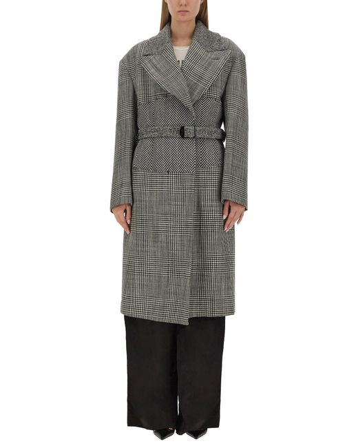 Tom Ford wool patchwork coat