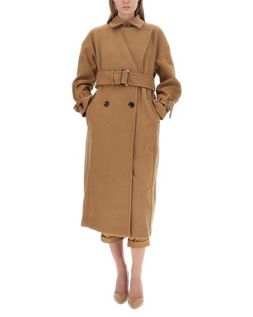 Michael Michael Kors wool blend trench coat