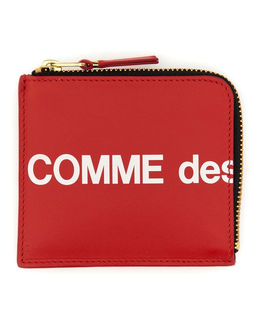 Comme Des Garçons huge wallet with zipper