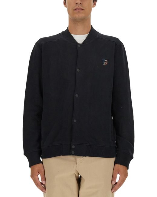 PS Paul Smith bomber jacket with logo embroidery