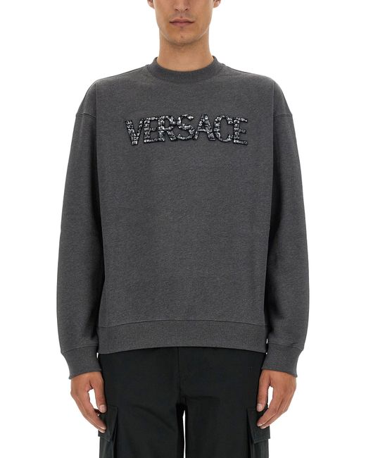 Versace sweatshirt with crocodile logo