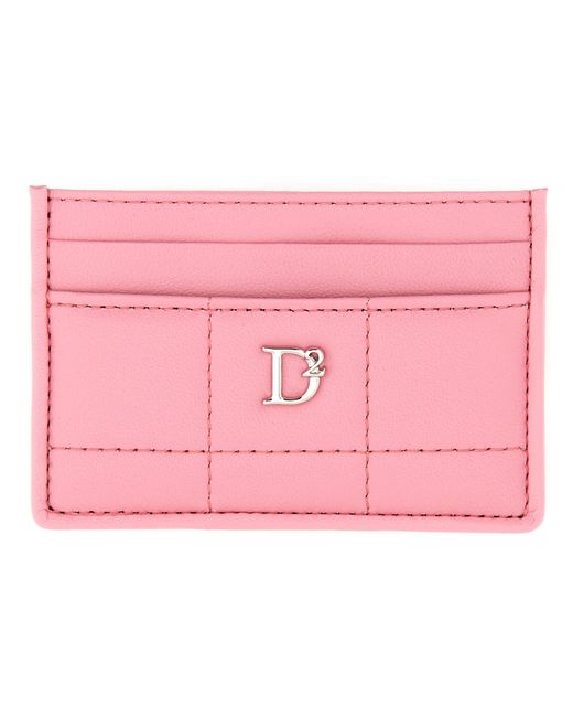 Dsquared2 card holder with logo