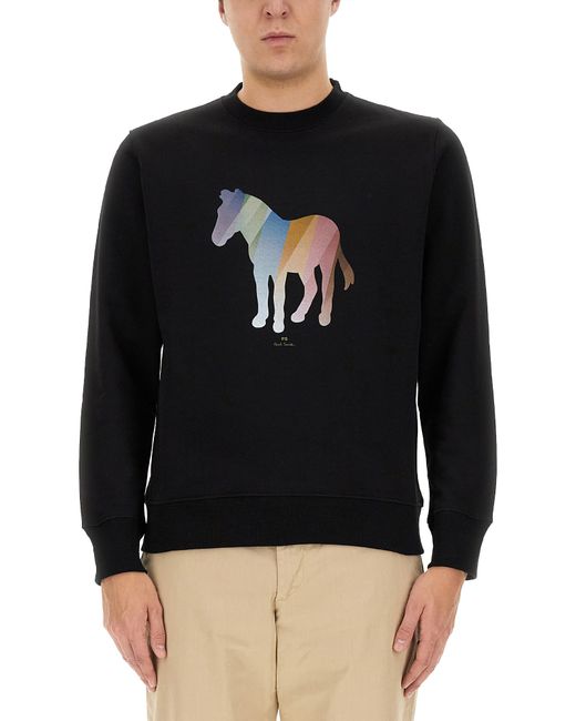PS Paul Smith zebra print sweatshirt