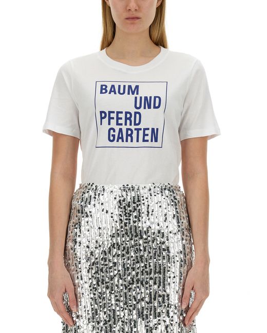 Baum und Pferdgarten t-shirt with print