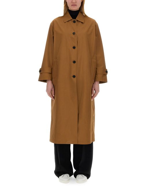 Herno trench coat with buttons