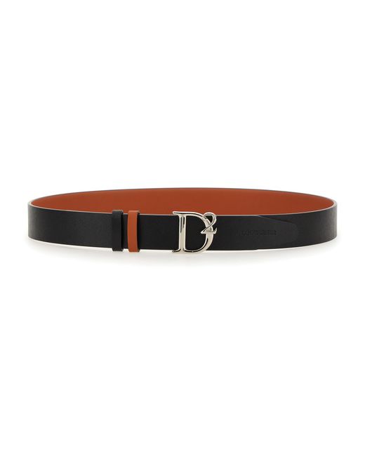 Dsquared2 reversible belt with logo