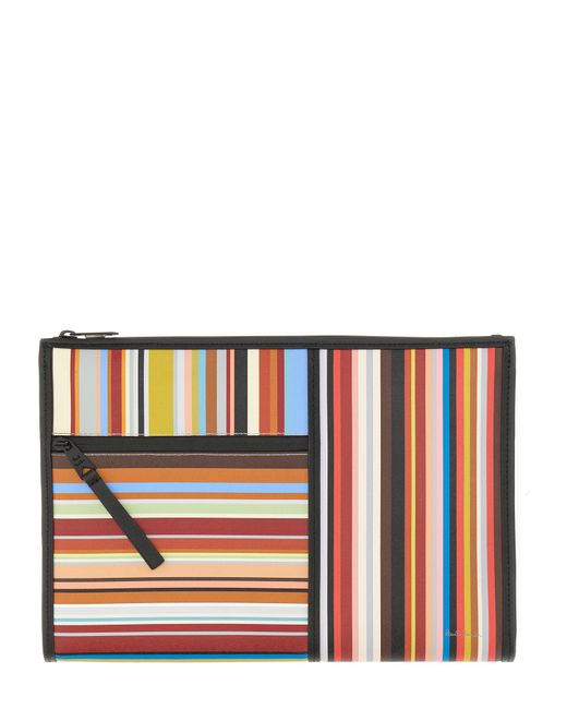 Paul Smith signature stripe pouch
