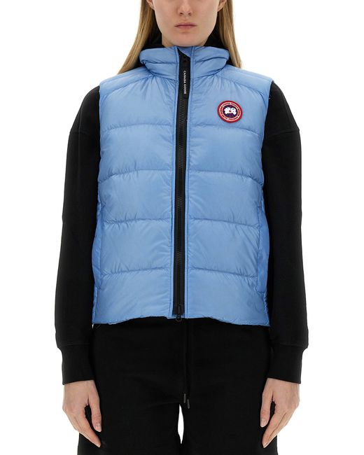 Canada Goose padded vest with logo