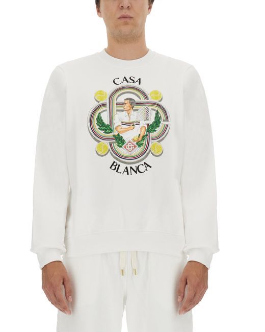 Casablanca sweatshirt with logo