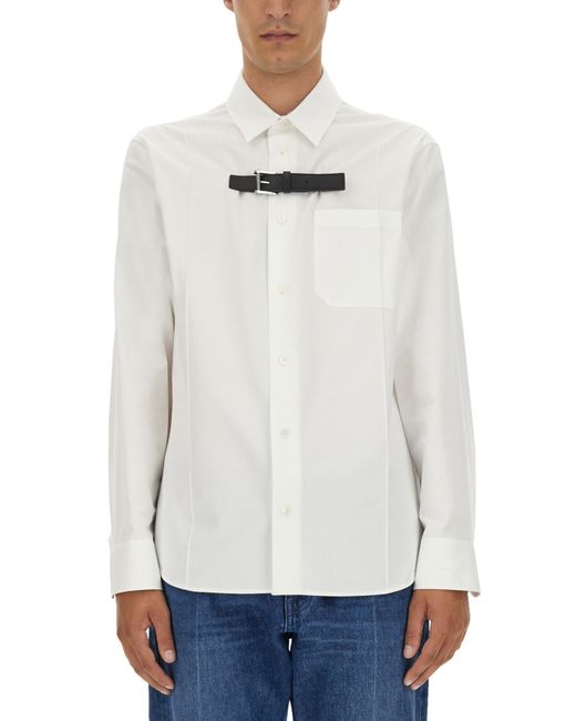 Versace formal shirt with buckle
