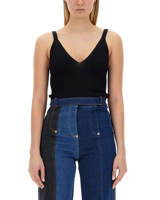 Moschino Jeans v-neck top