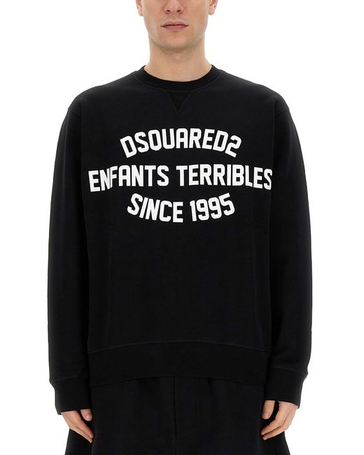 Dsquared2 sweatshirt with logo print