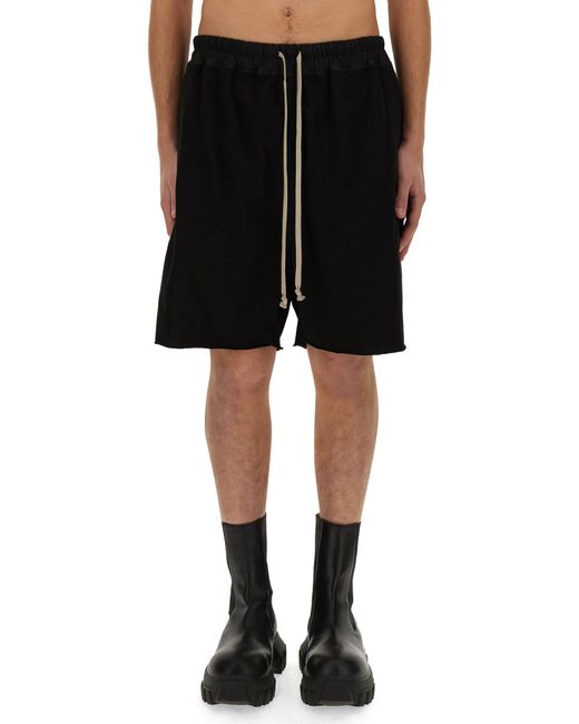 Rick Owens cotton bermuda shorts