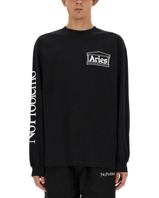 Aries sweatshirt with logo print