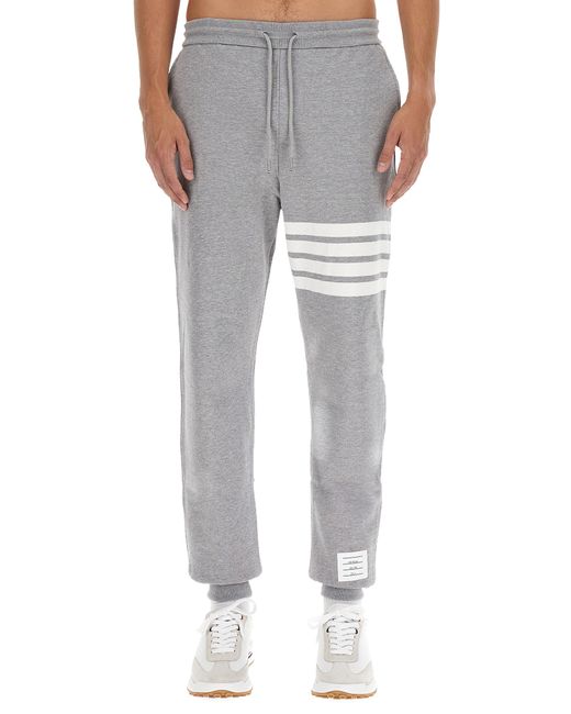 Thom Browne 4bar stripe print jogging pants